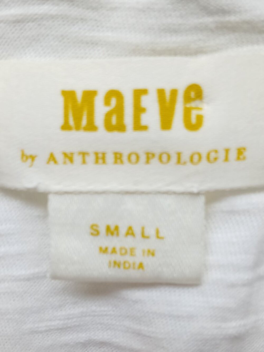 Anthropologie Maeve Smocked Muscle Top Size Small - Picture 6 of 7